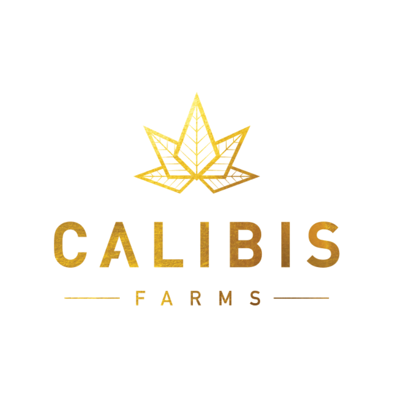 Calibs-farms Brand in sacramento's cannabis delivery service shop online logo