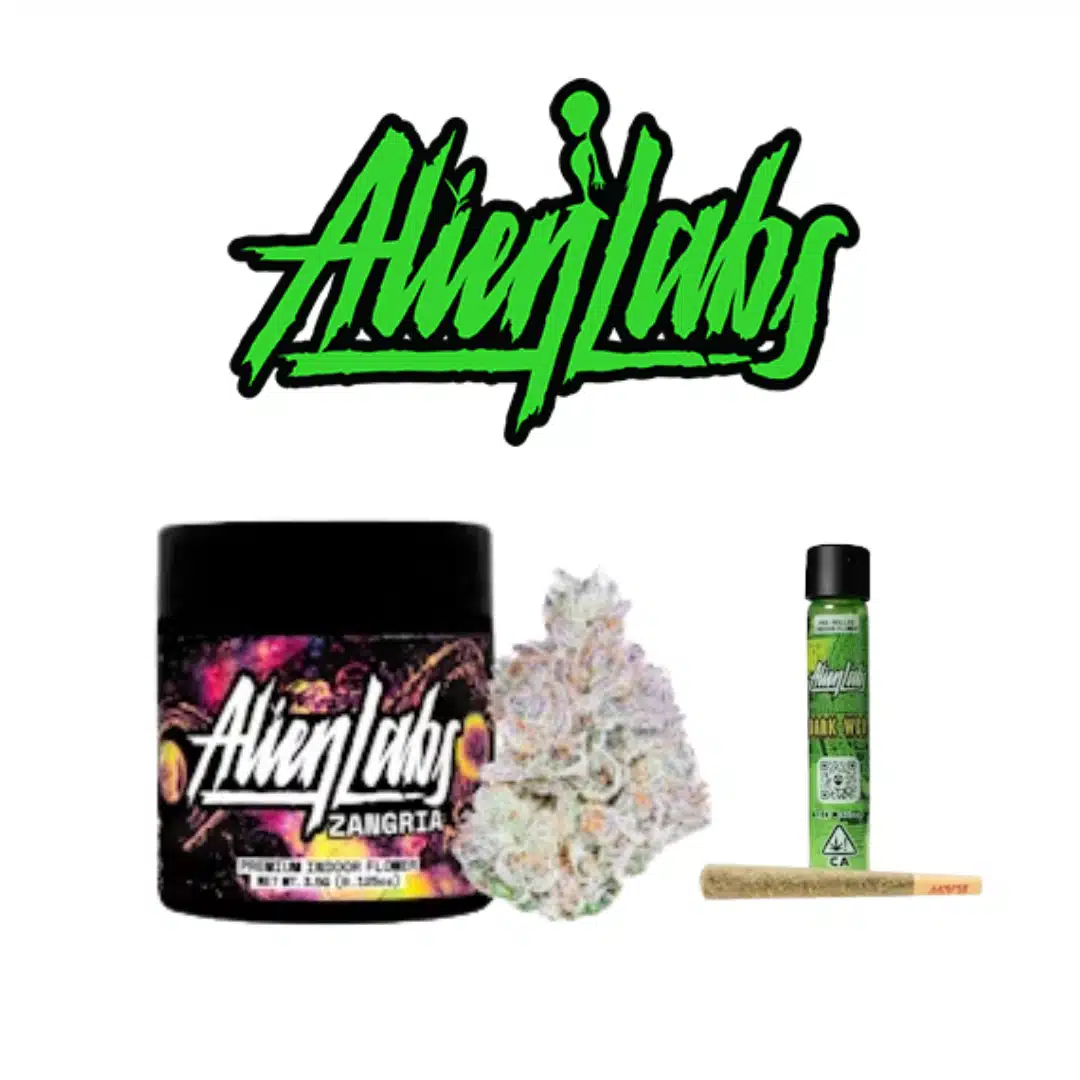 Alien Labs products with 30% discount badge - Sacramento's top weed delivery service.