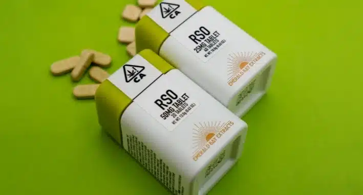 Emerald Bay Extracts RSO Tablets – 25mg & 50mg THC Cannabis Edibles