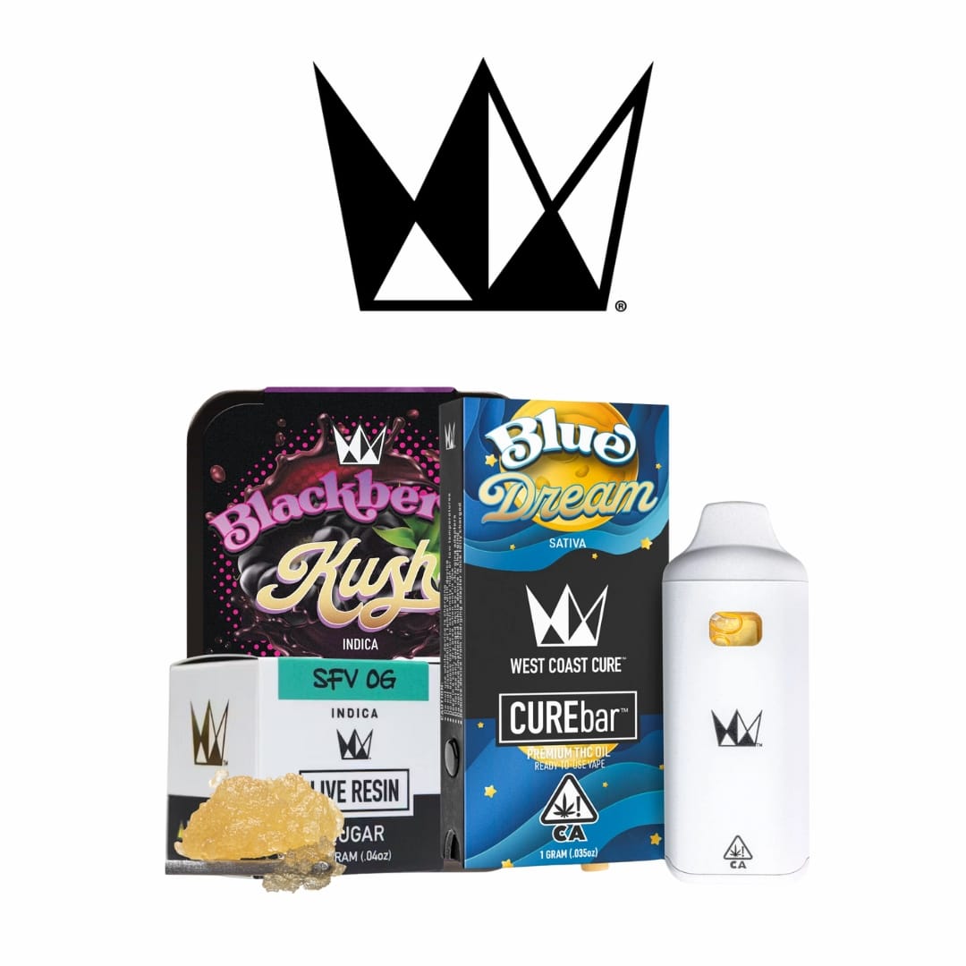 "Save 20% on West Coast Cure Vape and Prerolls with Sacramento Weed Delivery