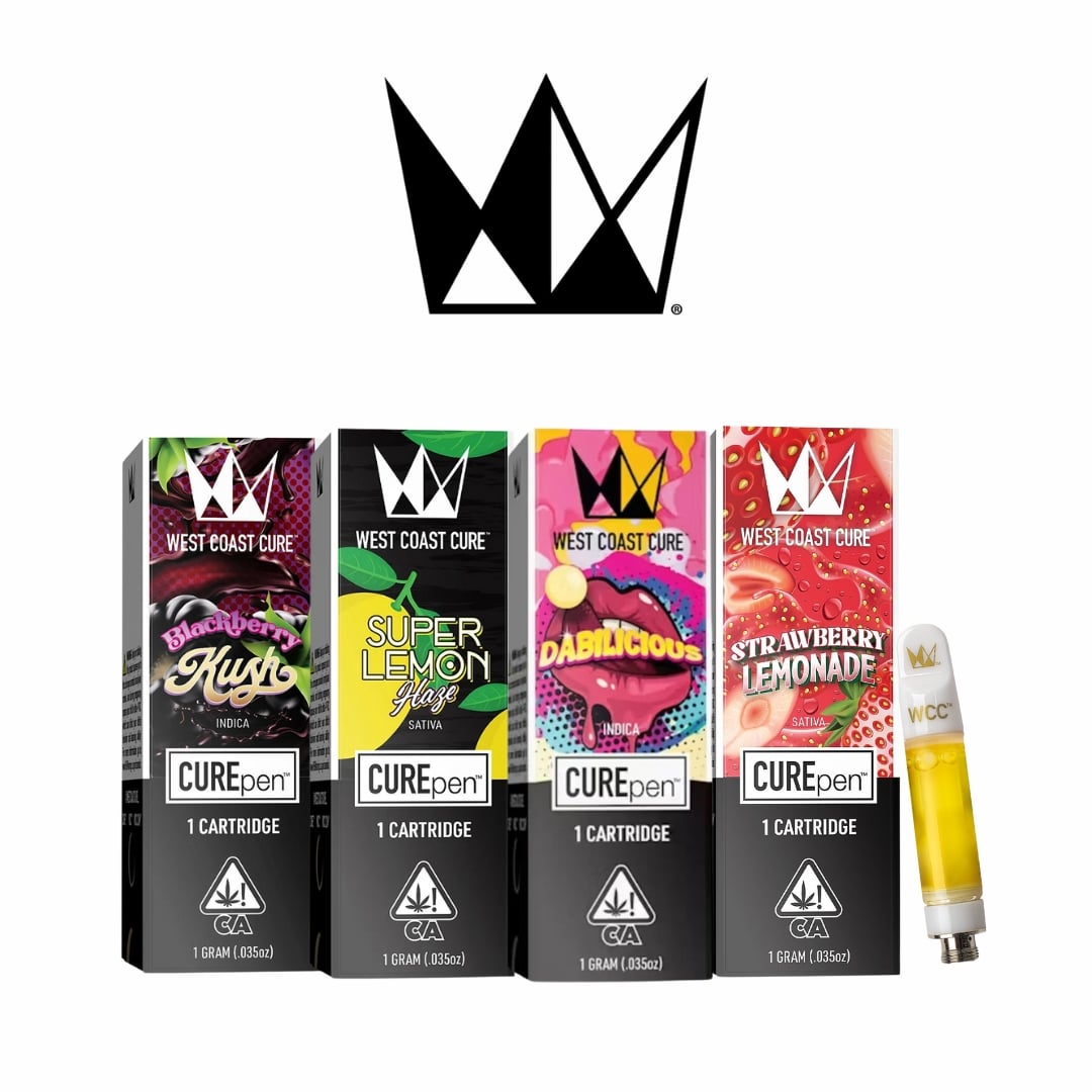 "Save 20% on West Coast Cure Vape and Prerolls with Sacramento Weed Delivery