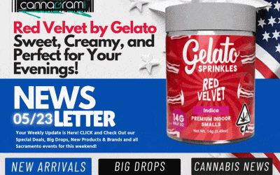 Cannagramer’s News: 05/23 – Memorial Day, Gelato & New Arrivals