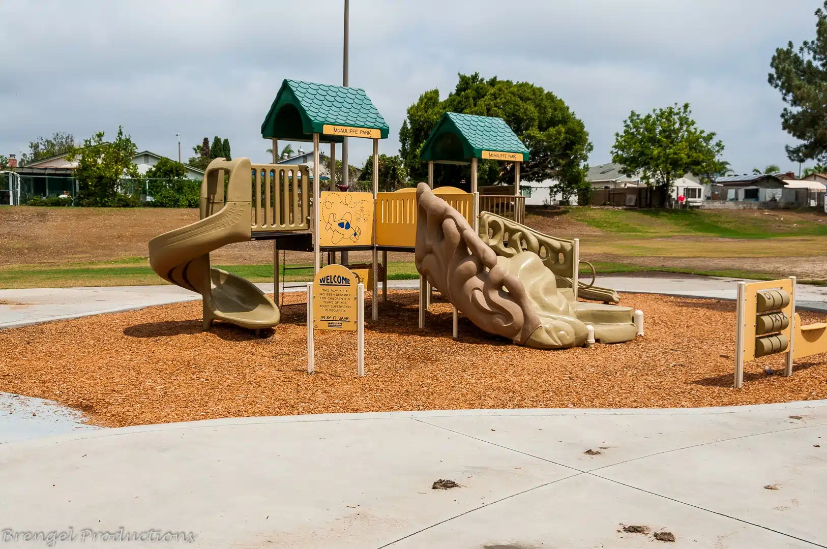 Playground at Christa McAuliffe Park in Cameron Park, CA