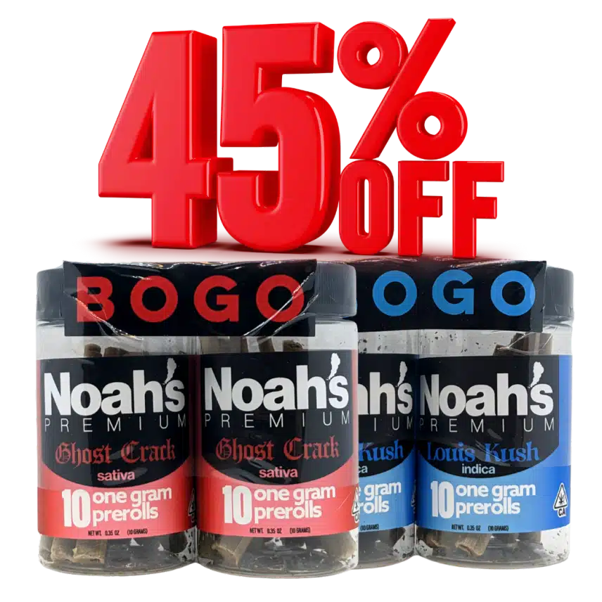 Noah's Premium BOGO preroll packs