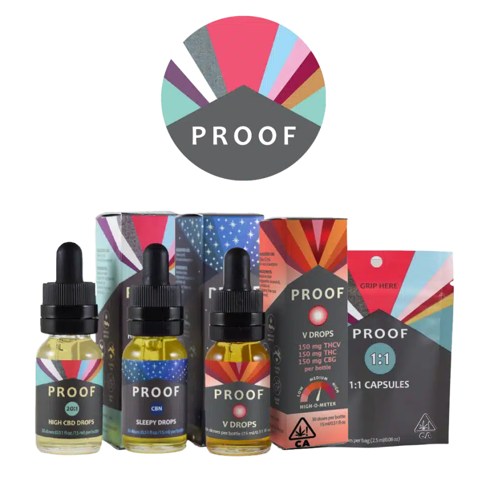 Proof tinctures and capsules