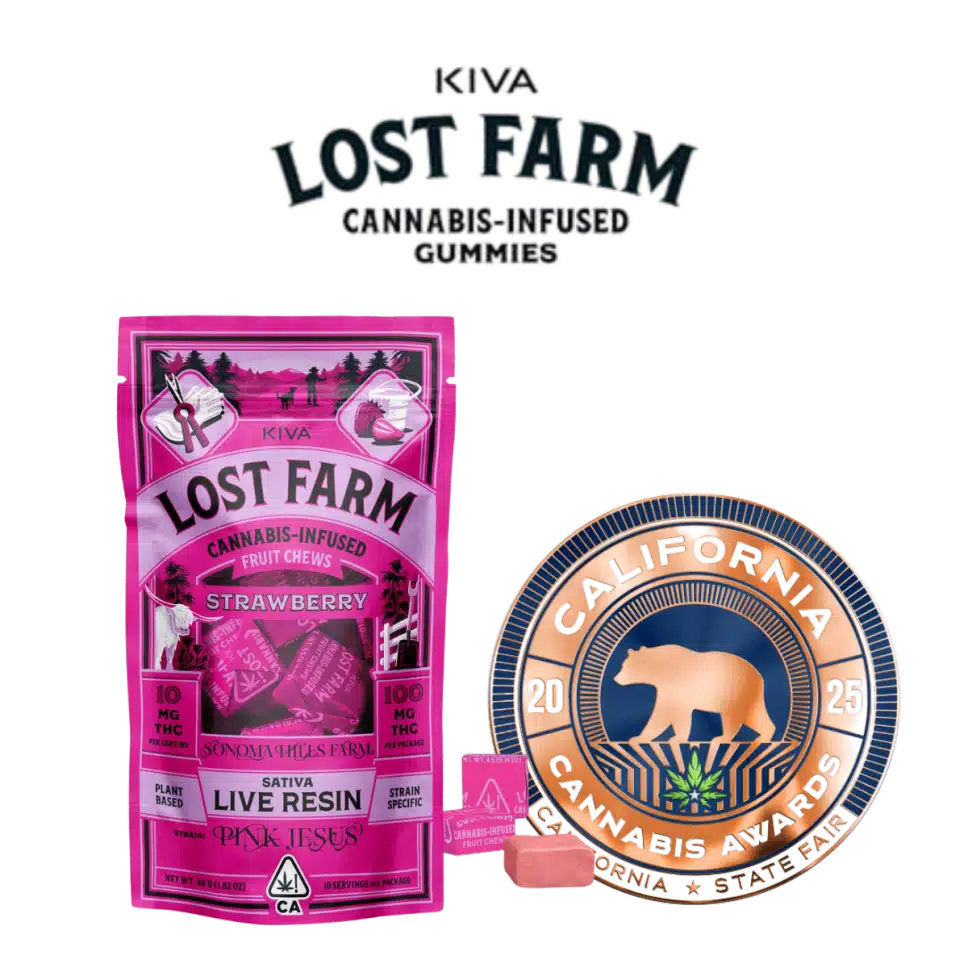 Lost Farm Strawberry x Pink Jesus Cannabis Chews