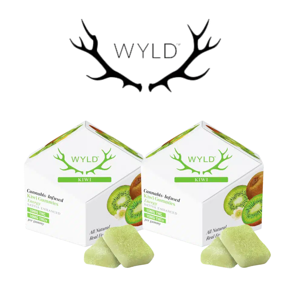 Wyld Kiwi THC THCV Gummies