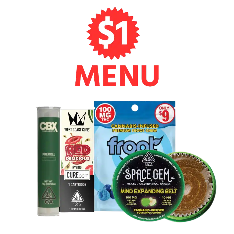 $1 Menu — Add-On Deals at Cannagram