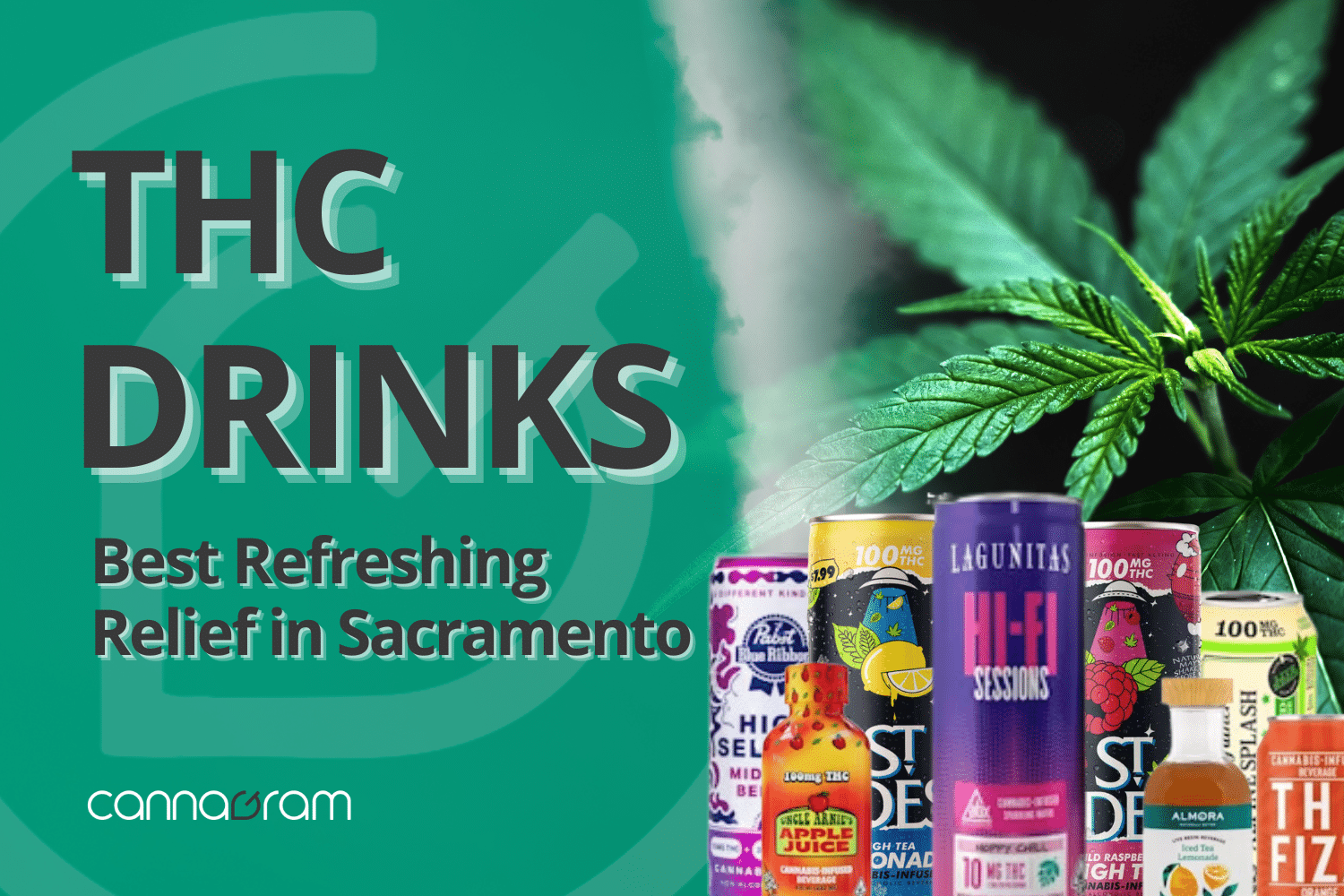 A checklist and magnifying glass with premium cannabis flower, illustrating four things to consider before buying high-quality cannabis, with Cannagram logo.