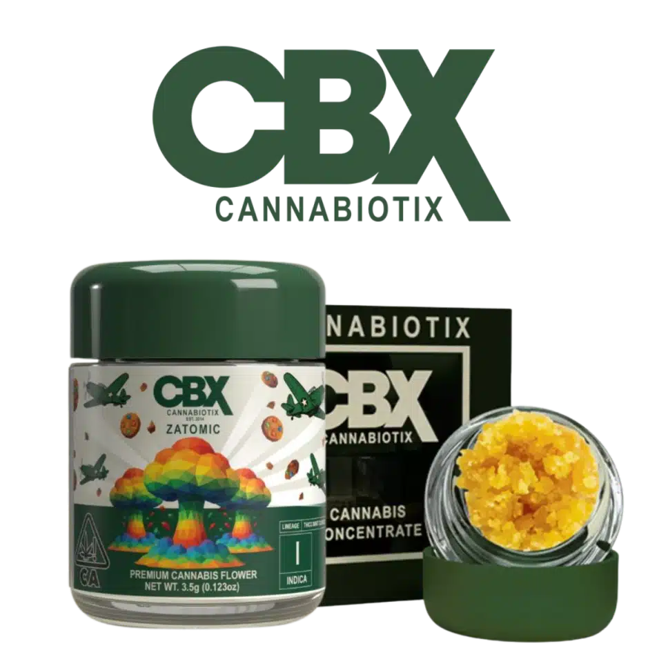 CBX Zatomic — 3.5g Premium Indoor Flower (Indica)