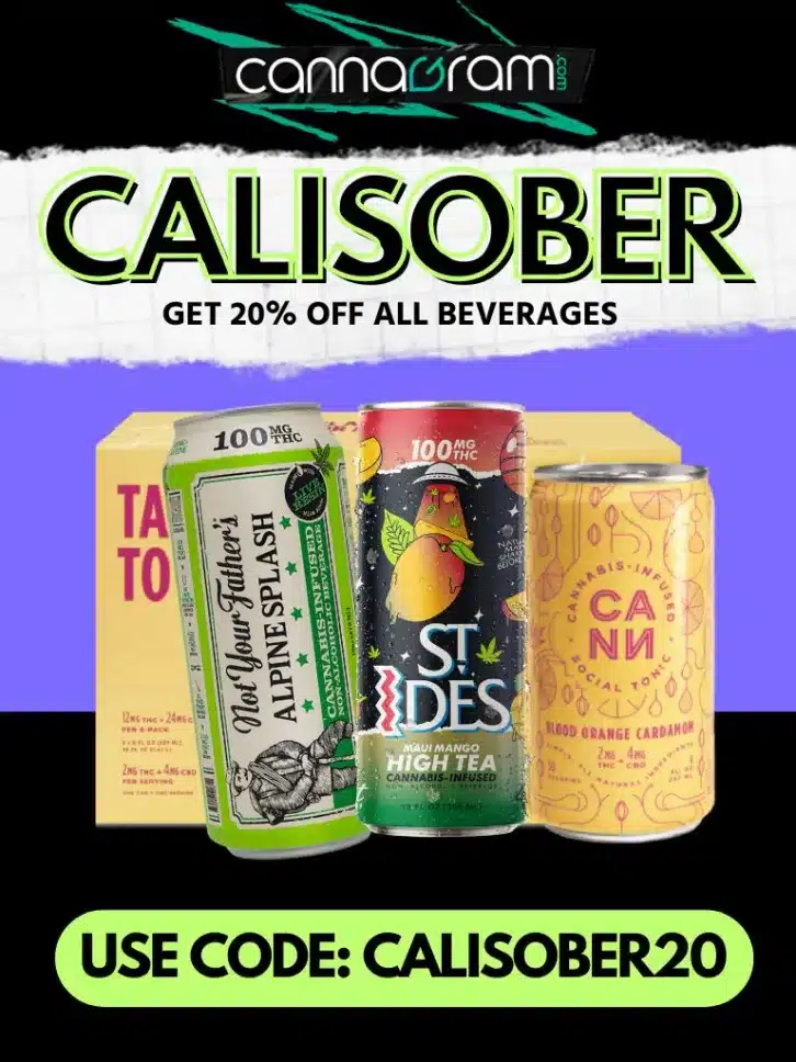 Calisober Weed Drink Deal – 20% Off All Beverages at Cannagram Sacramento