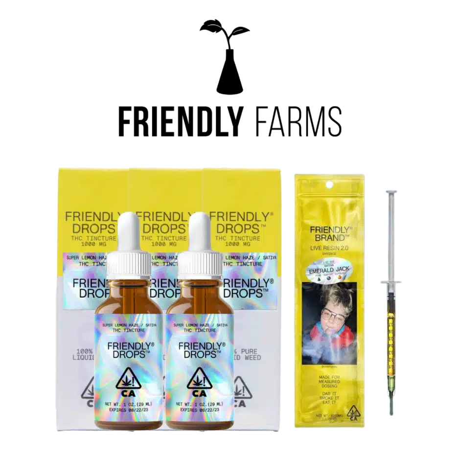 Friendly Brand — Live Resin Vapes, FSO Applicator & Friendly Drops