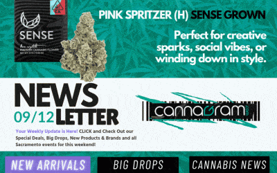 Cannagramer’s News: 09/12 —  Pink Spritzer, Friendly Brand & Fresh Restocks