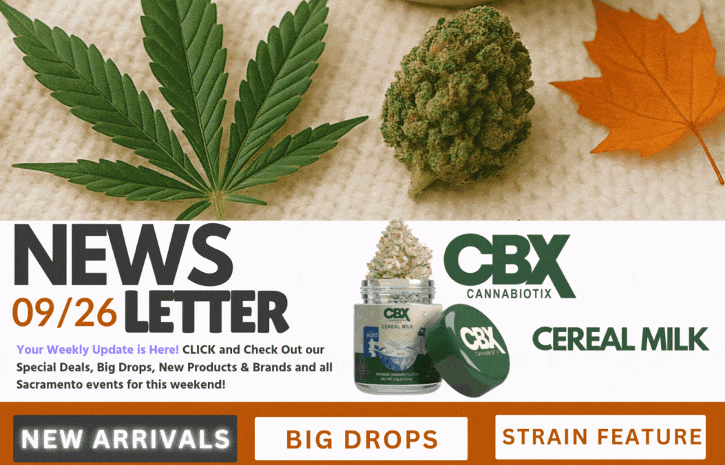 Cannagramer’s News: 09/26 — Lower Taxes, GET30S & New Emerald Bay Products