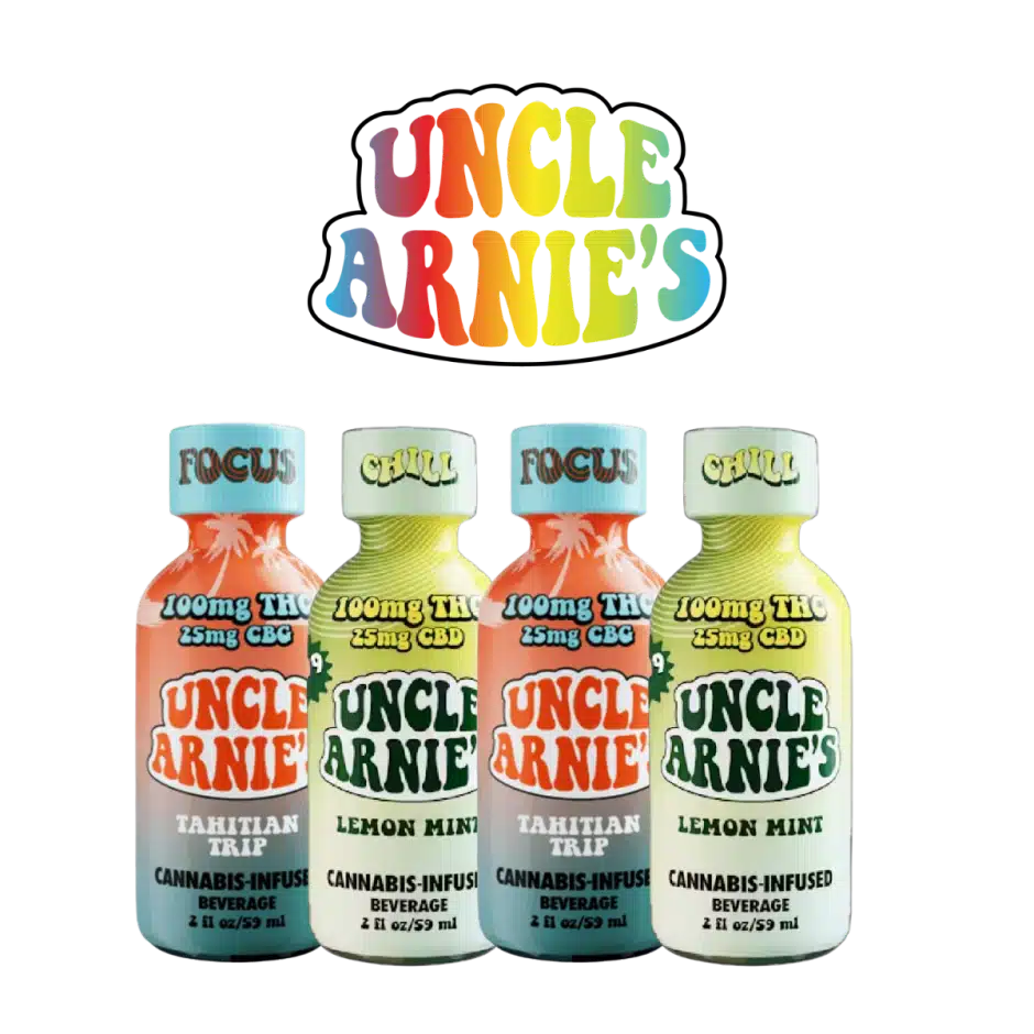 Uncle Arnie’s — Lemon Mint & Tahitian Trip 2oz 100mg shots