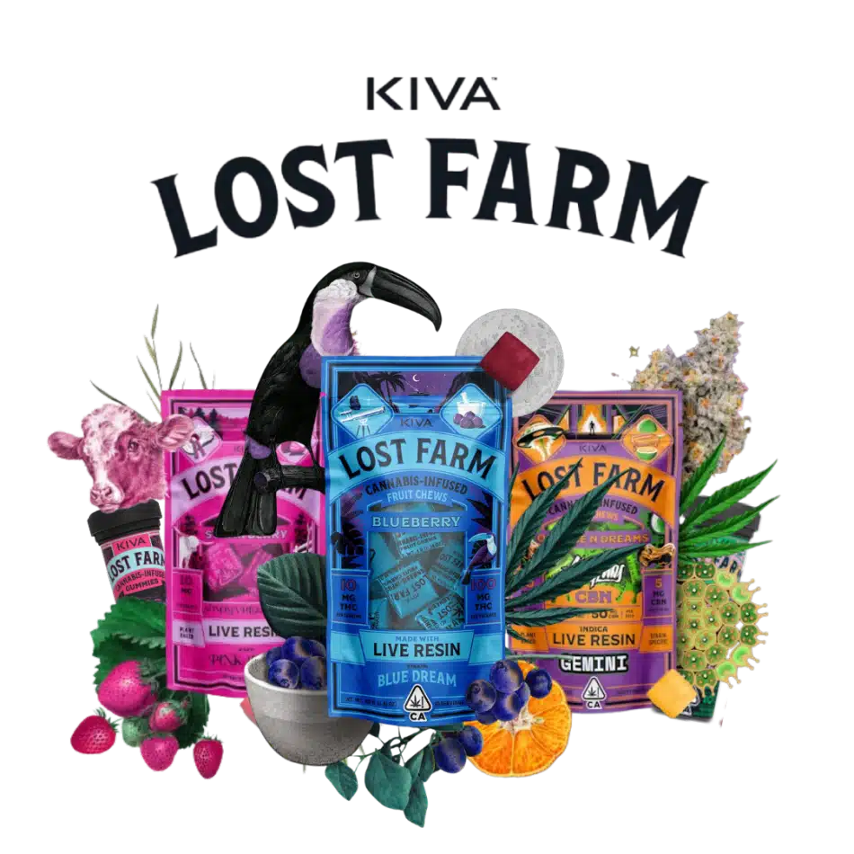 Lost Farm x Alien Labs Gemini CBN Orange N Creams Live Resin Fruit Chews