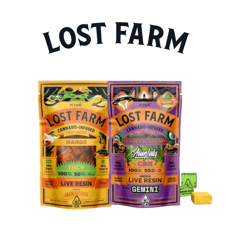 Lost Farm — Mango Jack Herer & Orange N' Dreams Chews