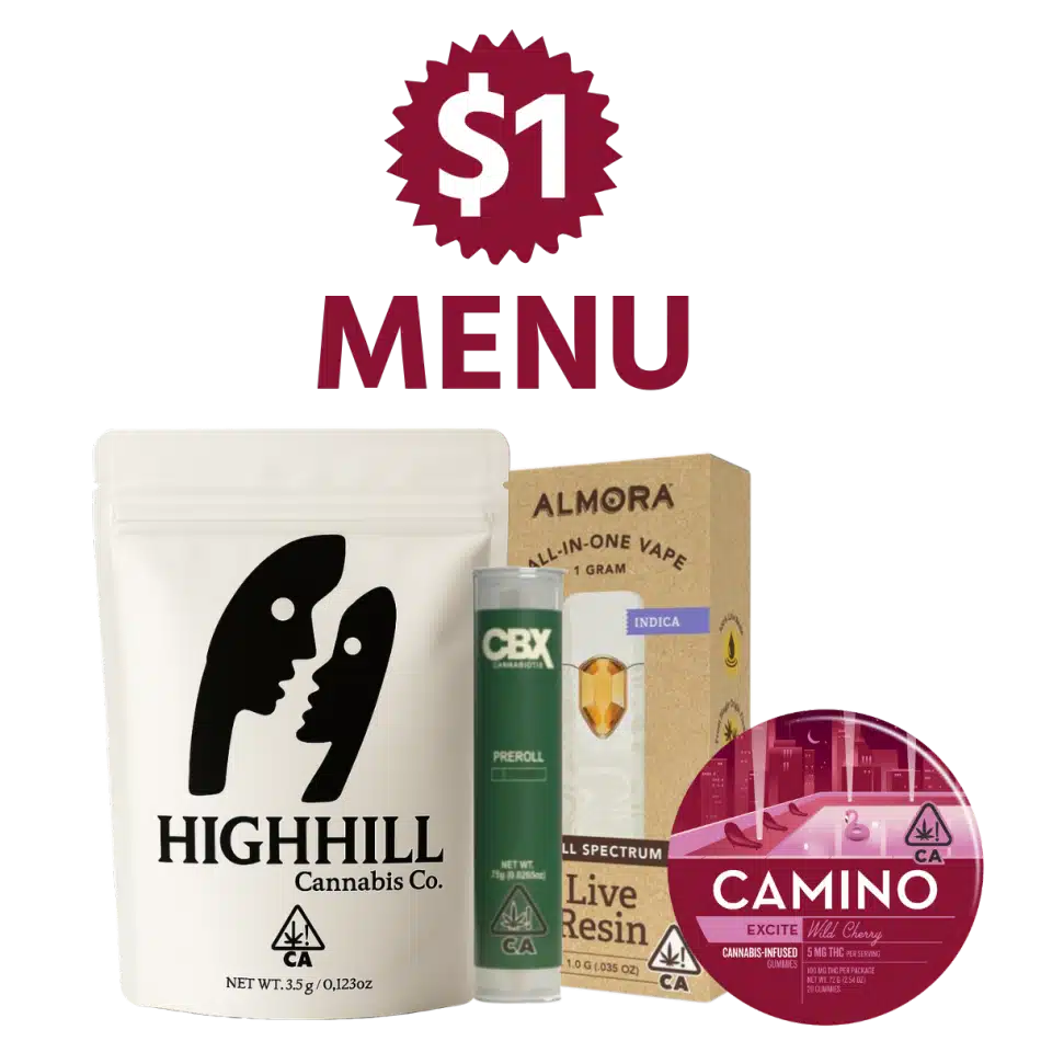 $1 Menu hero — featured products