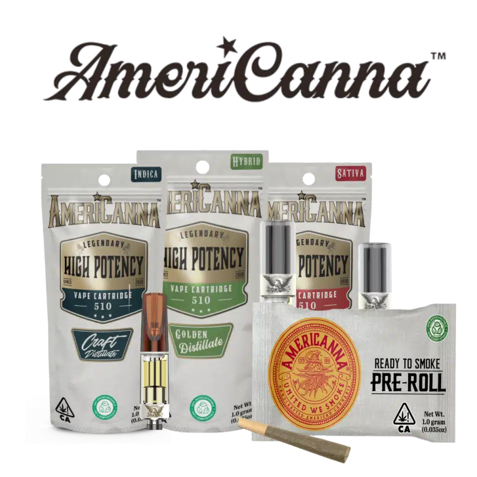 Americanna high potency vape cartridges