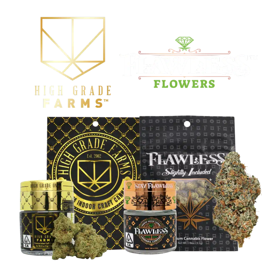 High Grade Farms and Flawless premium indoor flower