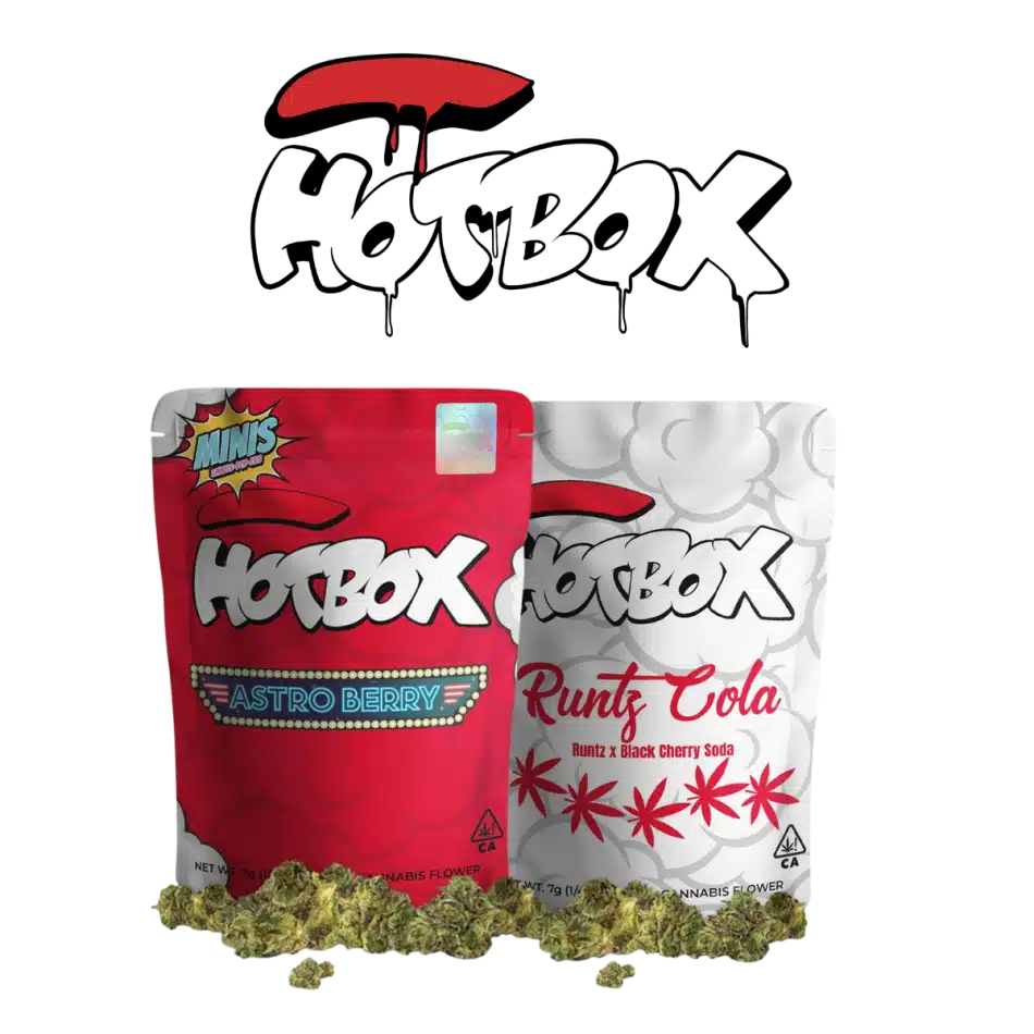 HOTBOX Astro Berry and Runtz Cola indoor minis flower