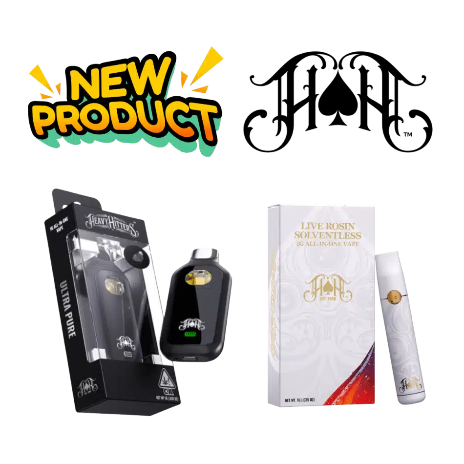 Heavy Hitters Ultra and Live Rosin all-in-one vape devices