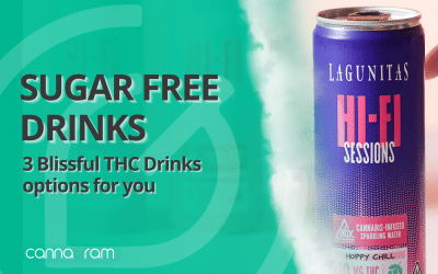 Sugar Free Drinks: 3 Blissful THC Drinks for a Clean, Light High
