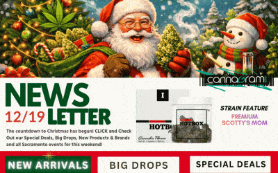 Cannagramer’s News 12/19 — Christmas-Week Countdown, PUFF 20% Off & Scotty’s Mom Spotlight
