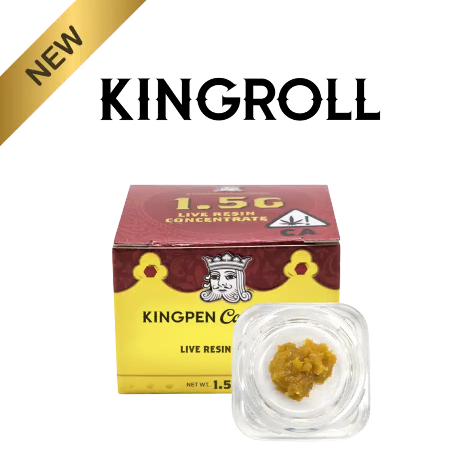 Kingpen 1.5g concentrate packaging