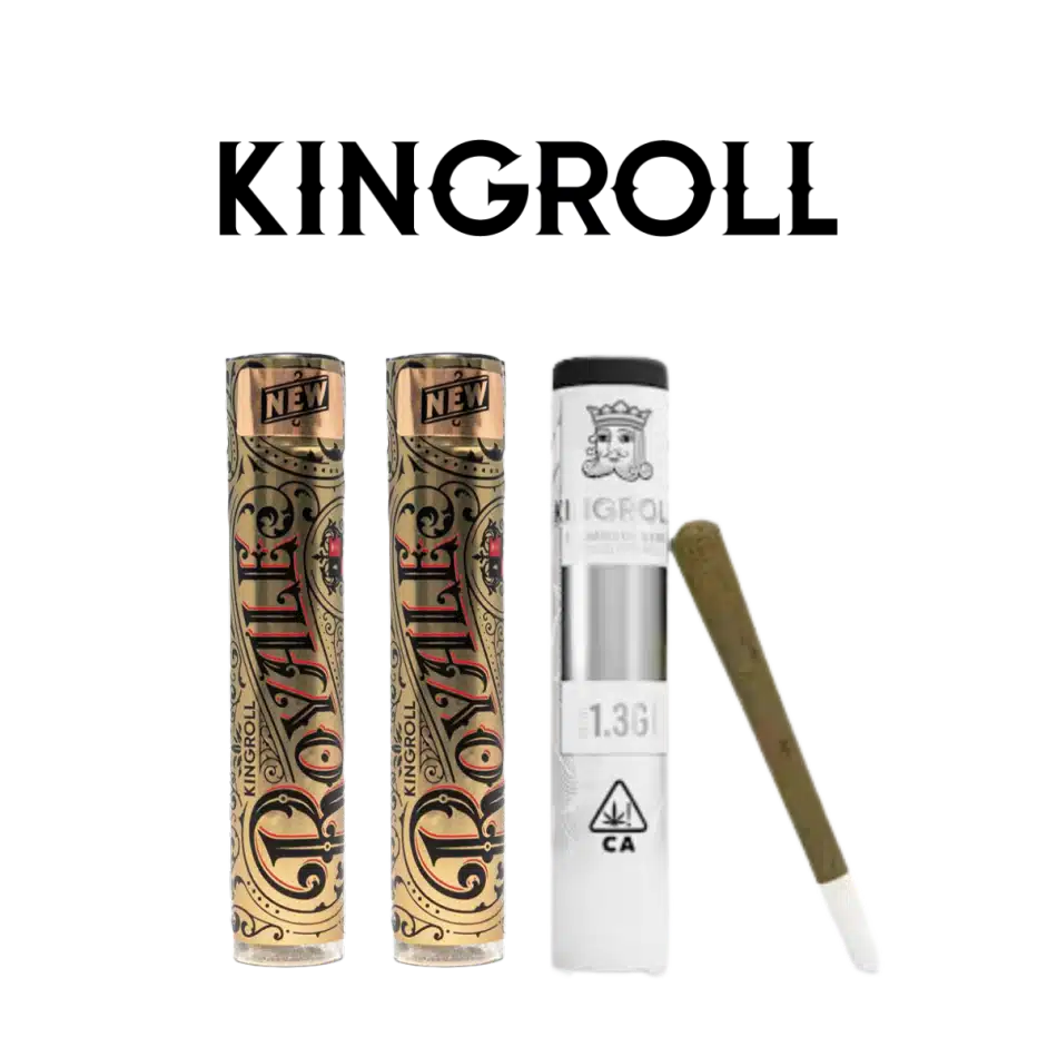 Kingroll pre-rolls and tube packaging