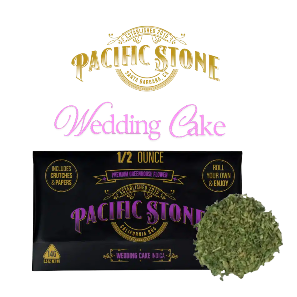 Pacific Stone Wedding Cake 14g Roll Your Own Sugar Shake packaging