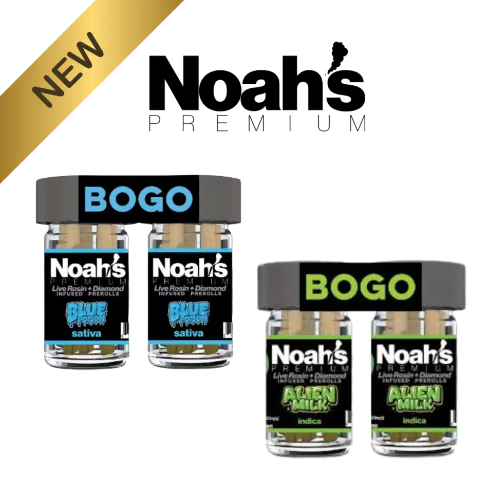 Noah’s Premium BOGO infused pre-rolls