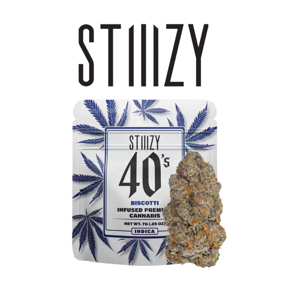 STIIIZY 40’s Biscotti 7g Infused 40’s Indoor Flower