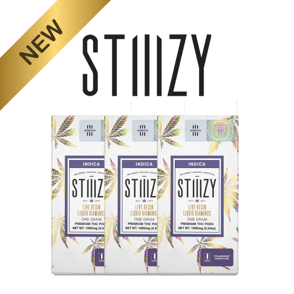 STIIIZY Strawberry Shortcake Live Resin Liquid Diamonds Pod