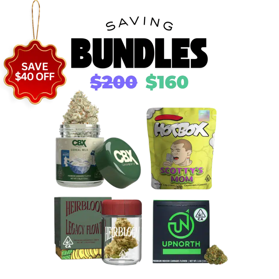 Cannagram Best Selling Top Shelf Variety Bundle (4x Top Shelf 8ths)