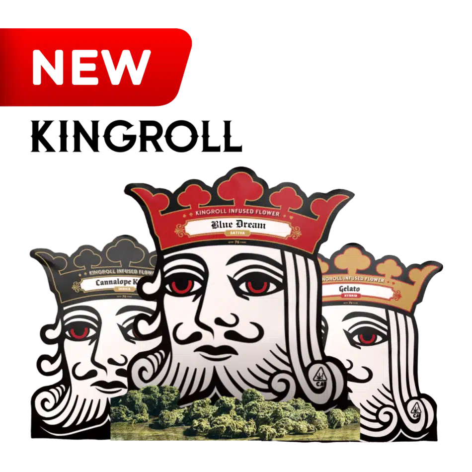 KingRoll infused 7g flower new products lineup