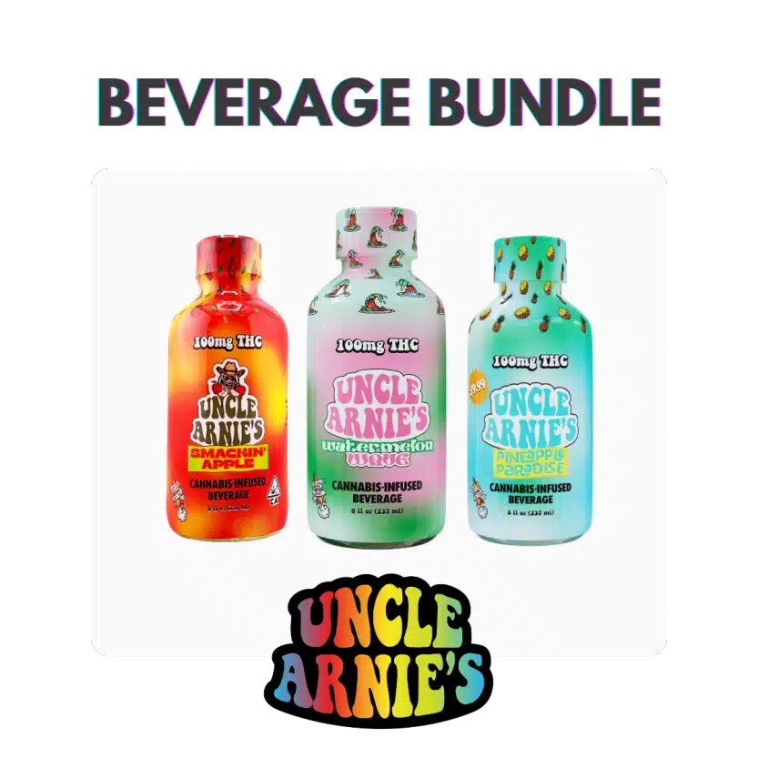 Uncle Arnie's 8oz Variety Trio beverage bundle