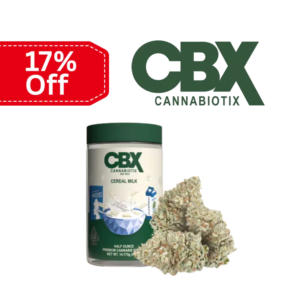 CBX Cereal Milk (H) 14g indoor flower 17% off