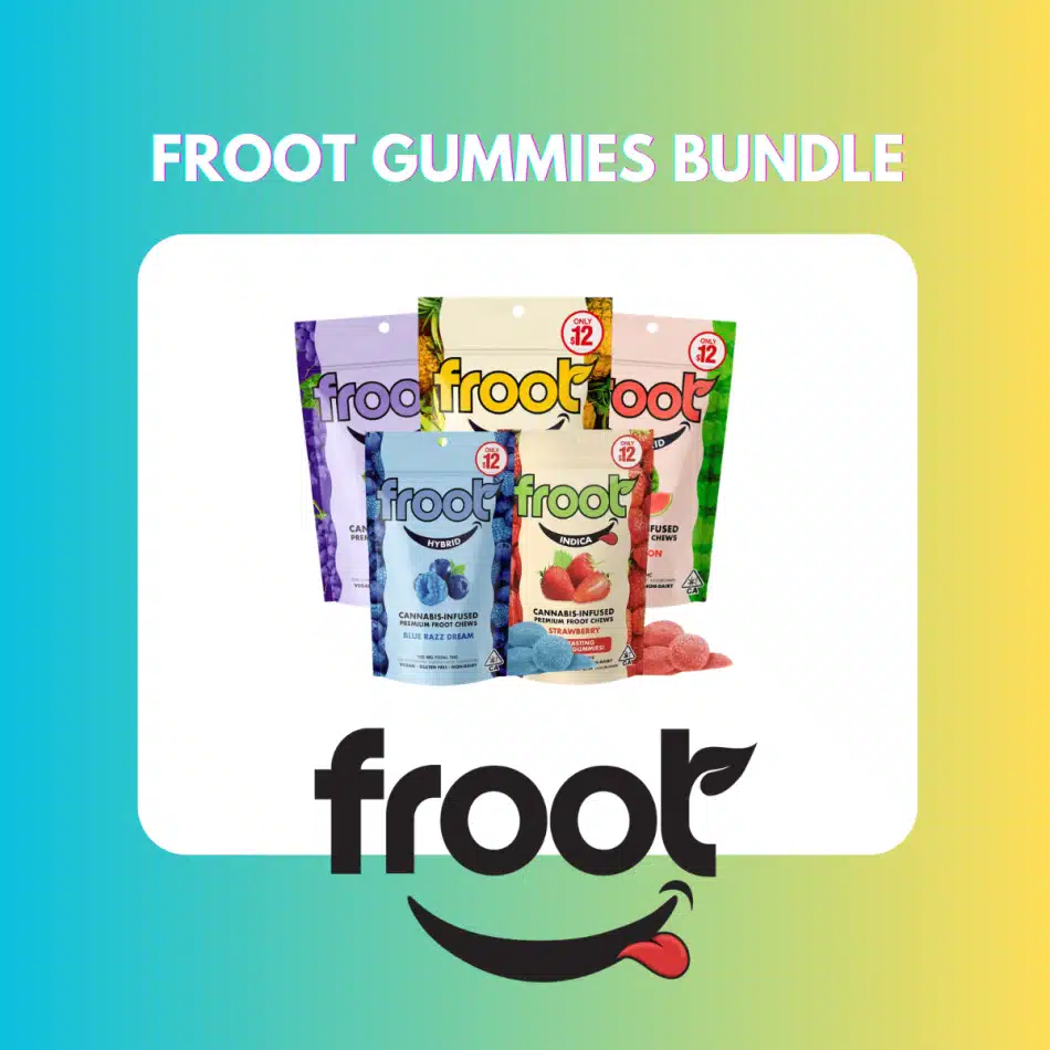 Froot 10-Pack Gummies — 5 for $50 (Save $10 | 17% Off)
