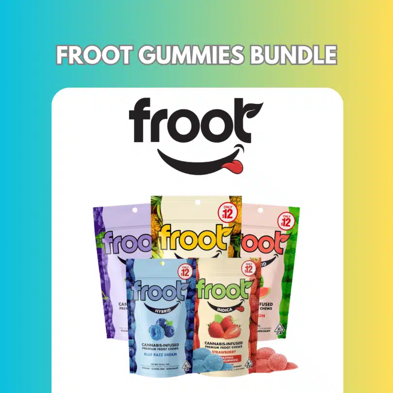 Froot 10-Pack Gummies 5-Pack — $50 (Save $10 | 17% Off)