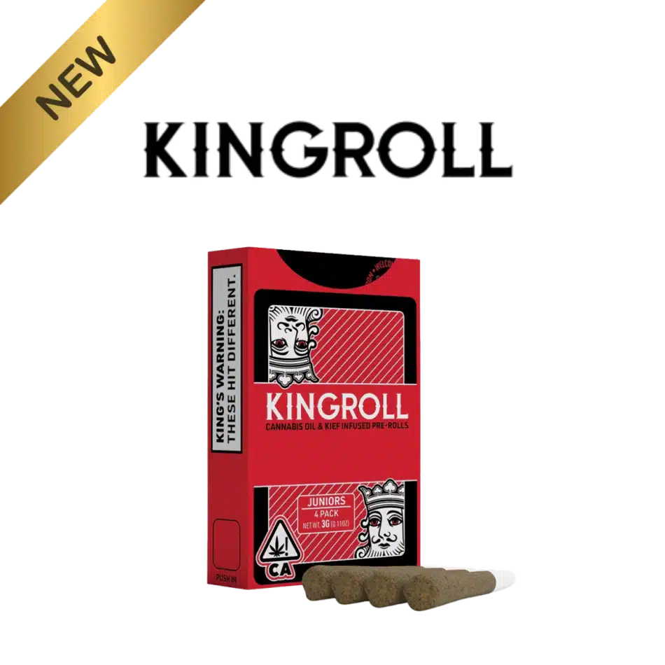 Kingroll Mimosa x Cali-O (H) .75g 4pk infused prerolls new product