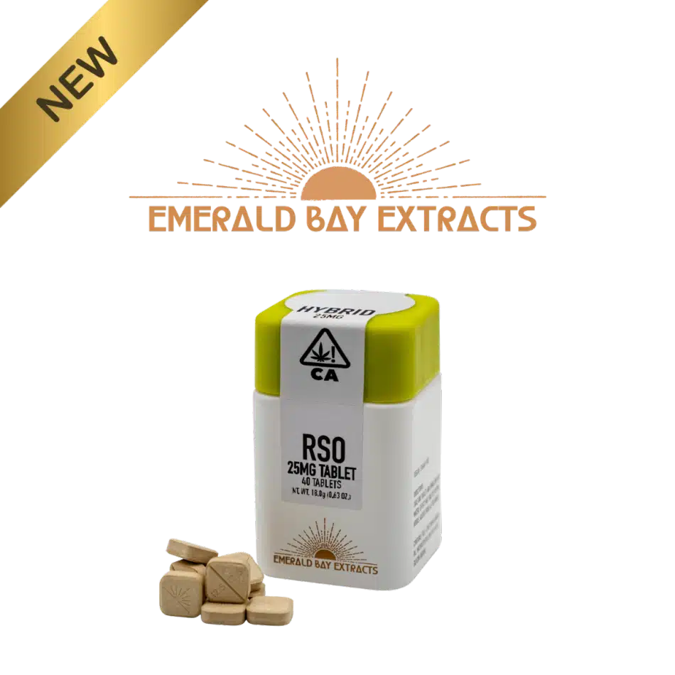 Emerald Bay Extracts Blue Andeze (H) RSO tablets new product