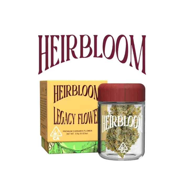 Heirbloom by CBX Durban Poison (S) 3.5g premium indoor flower feature graphic