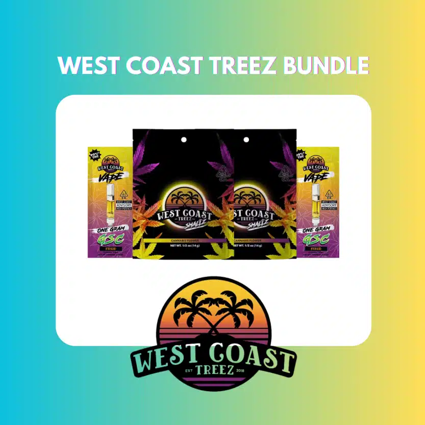 West Coast Treez OZ (2x 14g) + 2 Vapes Bundle — $100 (Save $36 | 26% Off)