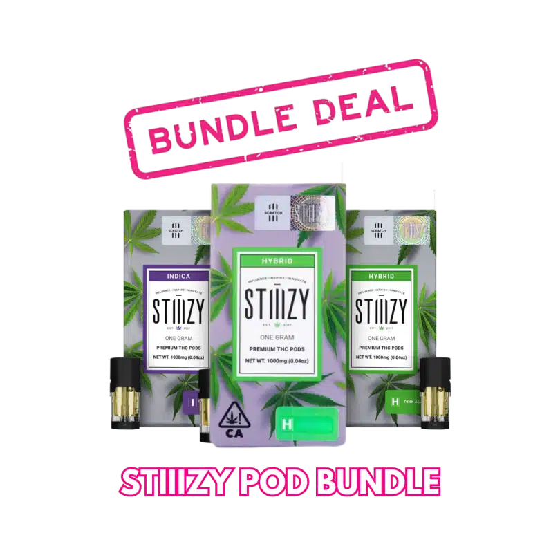 STIIIZY 1g Pod Trio — $65 (Save $31 | 32% Off)