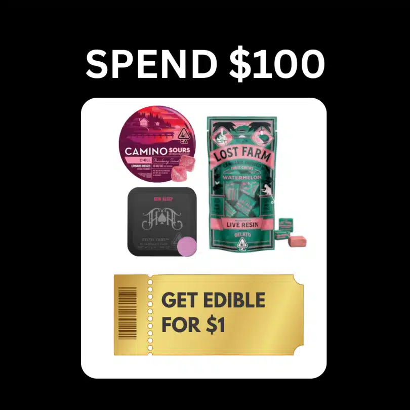 Spend $100+ get a Dime Bag 5pk preroll for $1
