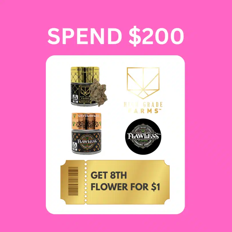 Spend $200+ choose any Flawless or High Grade 8th for $1