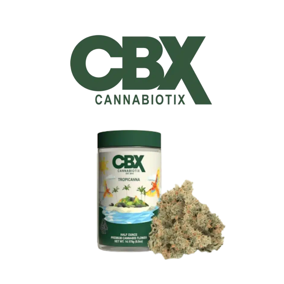 CBX Tropicanna (S) 14g Indoor Flower strain feature graphic