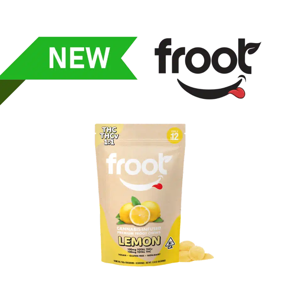 FROOT Lemon cannabis-infused fruit chews