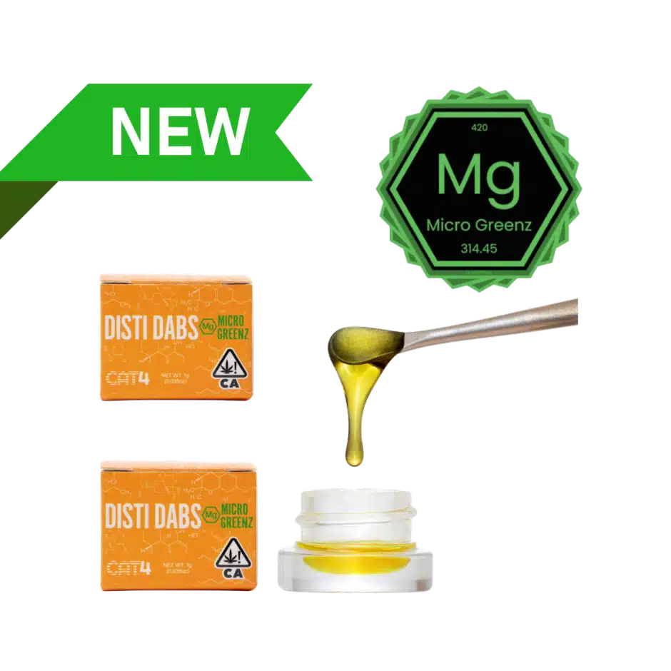 Micro Greenz new disti dab concentrate products